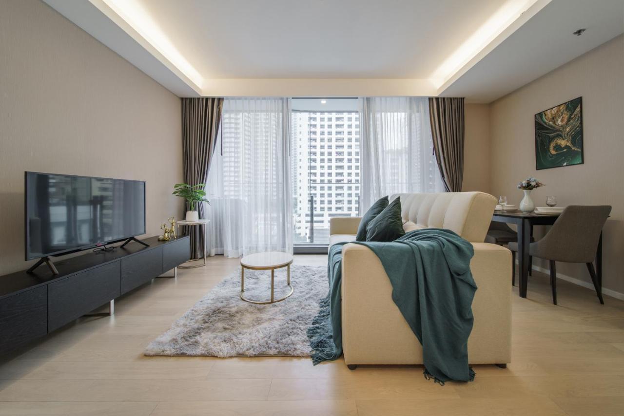 Sukhumvit 11#Luxury#Pool#Gym#Bts Nana&Mrt Sukhumvit#1Br#Max2Ppl Διαμέρισμα Μπανγκόκ Εξωτερικό φωτογραφία