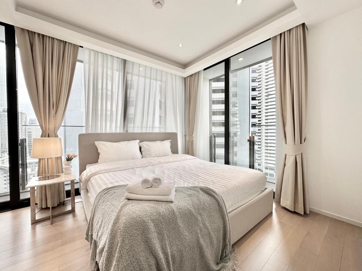 Sukhumvit 11#Luxury#Pool#Gym#Bts Nana&Mrt Sukhumvit#1Br#Max2Ppl Διαμέρισμα Μπανγκόκ Εξωτερικό φωτογραφία
